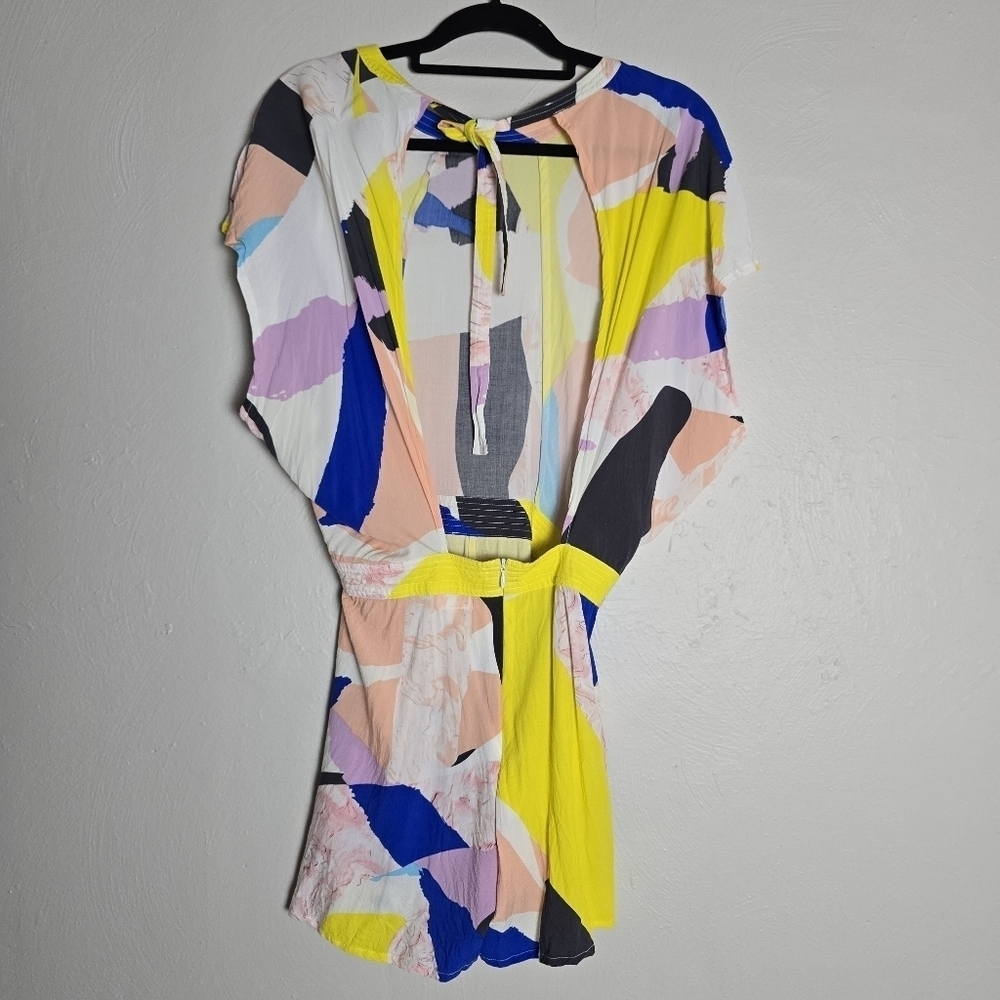 Plum Pretty Sugar Open Back Romper Size Xs/S - Picture 5 of 10